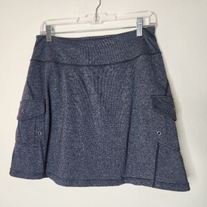 Athleta Womens Small Blue Oasis Skort Lined Skirt